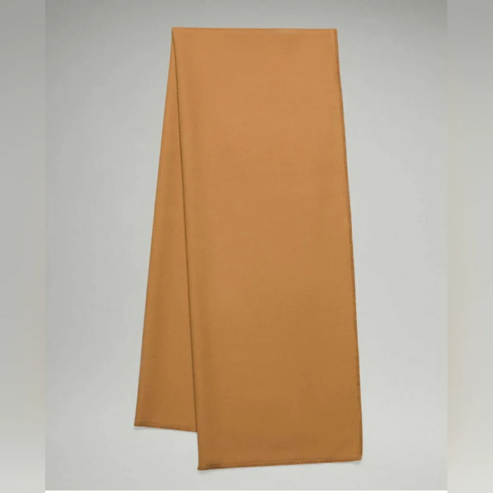 Lululemon Wool-Blend Scarf Bold Beige - O/S - Picture 2 of 5
